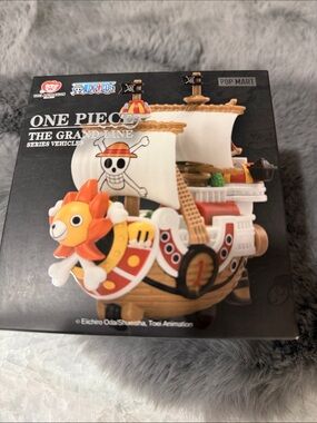 One Piece Thousand Sunny Series Vehicle Toy - White & Orange by POP MART